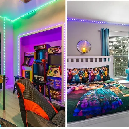 New Listing 5 Mi From Disney,Free Arcades, Heatedpool & Water Park